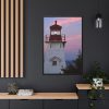 Lighthouse Sky Framed Canvas