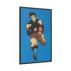 88299-175.jpg Yale Man playing American football Framed Canvas