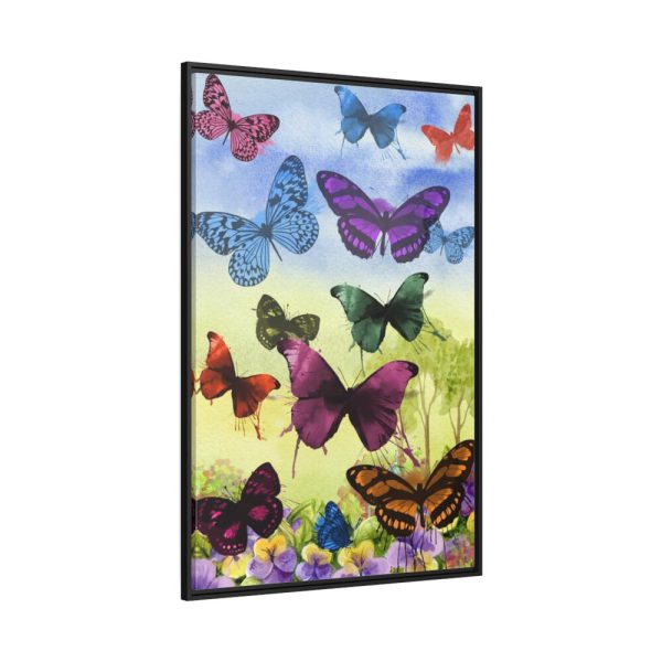 88299-25.jpg Butterfly Painting Art Graphic Framed Canvas
