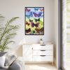 88299-28.jpg Butterfly Painting Art Graphic Framed Canvas