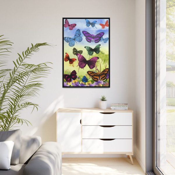 88299-28.jpg Butterfly Painting Art Graphic Framed Canvas