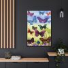 88299-29.jpg Butterfly Painting Art Graphic Framed Canvas
