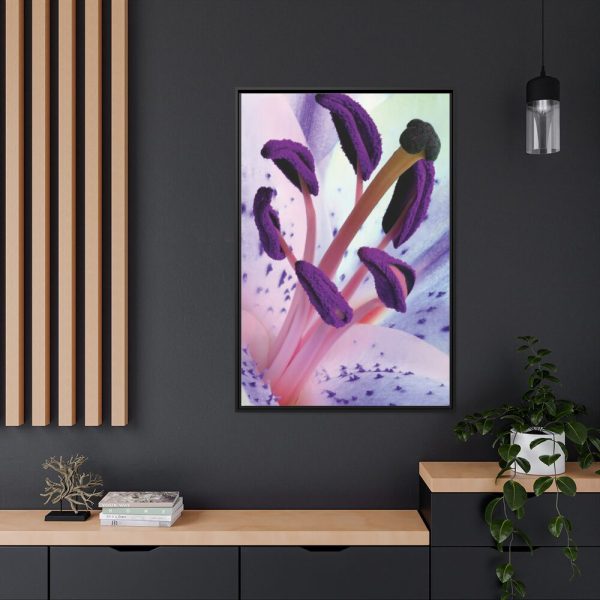 Beautiful Lily Framed Canvas