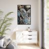 88299-73.jpg Blue Butterflies Framed Canvas