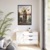 Gustave Moreau Sacred Elephant Framed Canvas