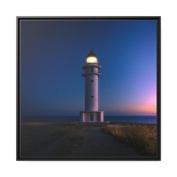 88302-101.jpg Lighthouse Cap de Barbaria Framed Canvas