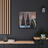 88302-114.jpg Cologne Cathedral Hohenzollern Bridge Framed Canvas