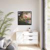 88302-43.jpg Flower piece by Christine Løvmand Framed Canvas