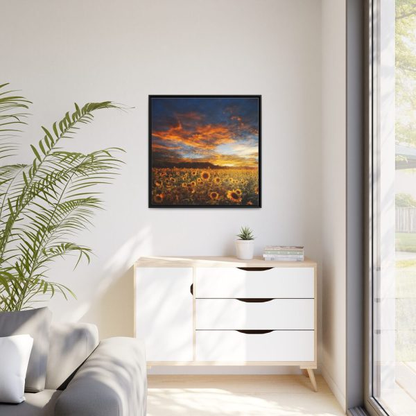 Sunrise View Framed Canvas