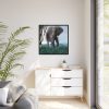 88302-73.jpg Art Painting Elephant Nature Framed Canvas