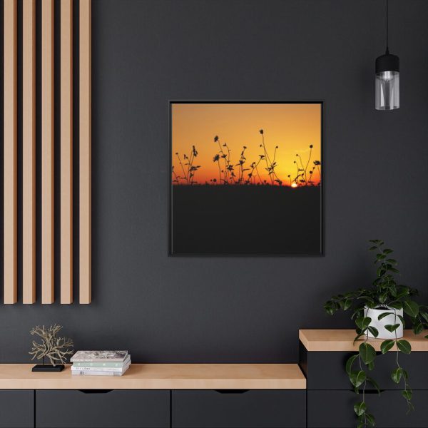 88302-89.jpg Sunset Framed Canvas