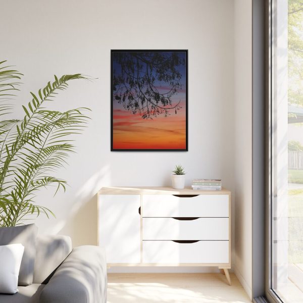 88303-8.jpg Gloomy Mystical Clouds Framed Canvas
