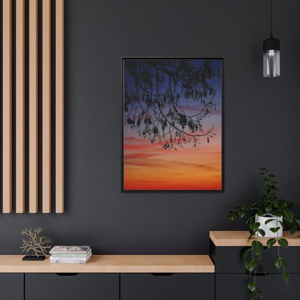 88303-9.jpg Gloomy Mystical Clouds Framed Canvas