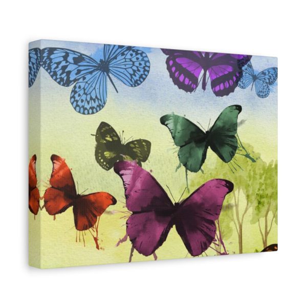 Butterfly Painting Art Graphic Standard Canvas