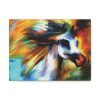 91624-10.jpg Horse in Abstract Digital Art Standard Canvas