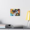91624-12.jpg Horse in Abstract Digital Art Standard Canvas