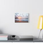 Pacific Coast Sunset at Monterey, California Standard Canvas - Image 8