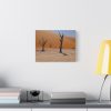91625-2.jpg Desolate Trees in the Sandy Desert of Deadvlei Hiking Trail Standard Canvas