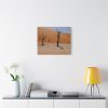 91632-2.jpg Desolate Trees in the Sandy Desert of Deadvlei Hiking Trail Standard Canvas