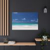 91638-1018.jpg Blue Sky Sandy Beach Aesthetic Landscape Standard Canvas