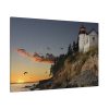91638-1020.jpg Lighthouse and Beautiful Sunset Standard Canvas
