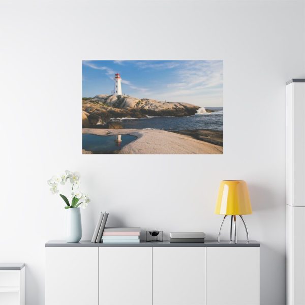 91638-1027.jpg Lighthouse Near Beautiful Ocean Standard Canvas