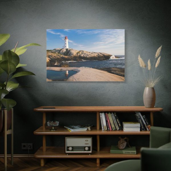 91638-1029.jpg Lighthouse Near Beautiful Ocean Standard Canvas