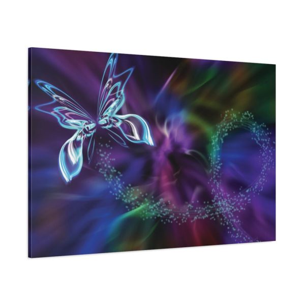Abstract Fractal Butterfly Fantasy Standard Canvas