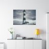 91638-1062.jpg Lighthouse With Black Sky Standard Canvas