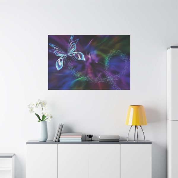 Abstract Fractal Butterfly Fantasy Standard Canvas