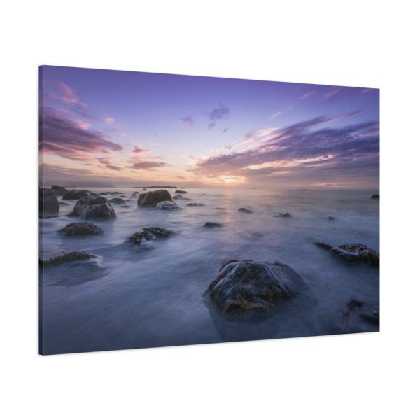 91638-1070.jpg A Scenic Shot of The Clouds and Sunset Standard Canvas
