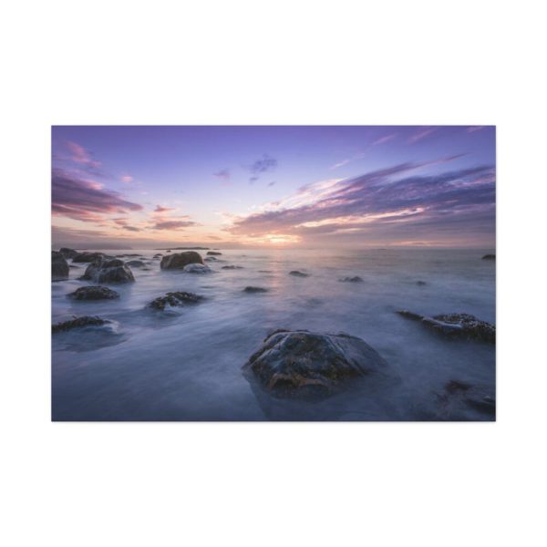 91638-1071.jpg A Scenic Shot of The Clouds and Sunset Standard Canvas