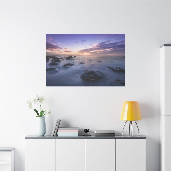 91638-1072.jpg A Scenic Shot of The Clouds and Sunset Standard Canvas