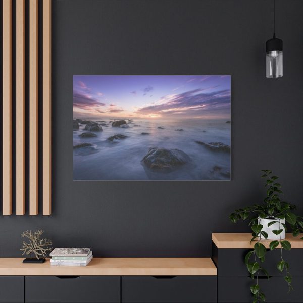 91638-1073.jpg A Scenic Shot of The Clouds and Sunset Standard Canvas