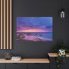 91638-1078.jpg Rocks, Pink, Purple and Navy Sky Standard Canvas