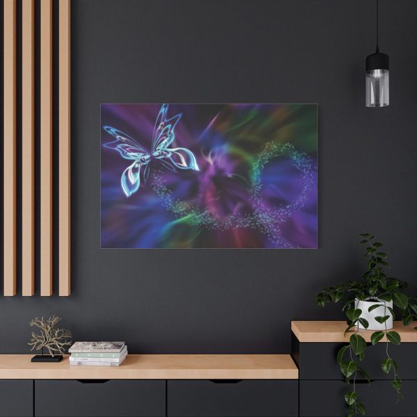 Abstract Fractal Butterfly Fantasy Standard Canvas