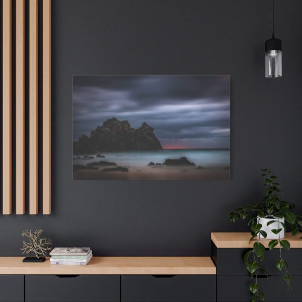 91638-1116.jpg Sunset During Storm is Comimg to the Island Standard Canvas