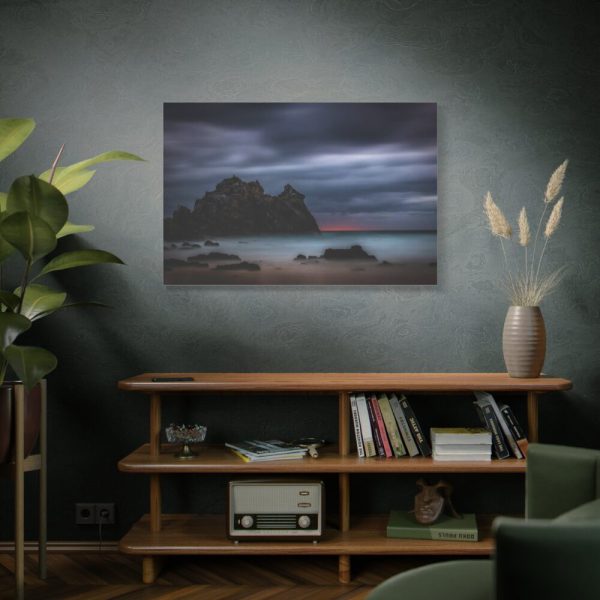 91638-1117.jpg Sunset During Storm is Comimg to the Island Standard Canvas