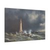 91638-1123.jpg Eddystone Lighthouse by Anton Melbye Standard Canvas
