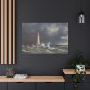 91638-1126.jpg Eddystone Lighthouse by Anton Melbye Standard Canvas