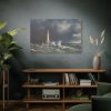 91638-1127.jpg Eddystone Lighthouse by Anton Melbye Standard Canvas