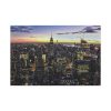 91638-1134.jpg City Building in the Evening Standard Canvas