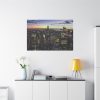 91638-1135.jpg City Building in the Evening Standard Canvas