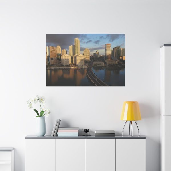 91638-1155.jpg Skyline in Miami, Florida Standard Canvas