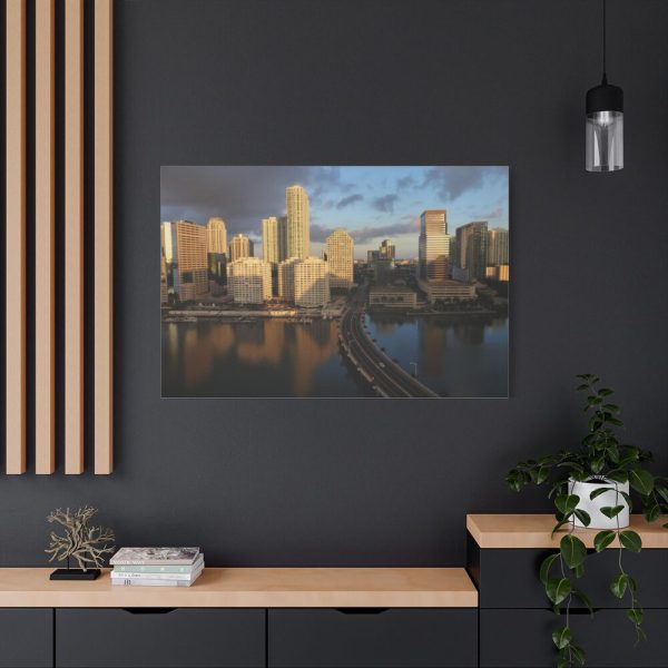 91638-1156.jpg Skyline in Miami, Florida Standard Canvas