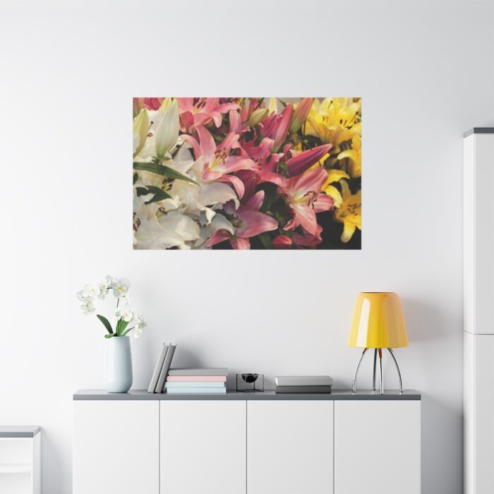Lilies Flower  Standard Canvas - Image 3