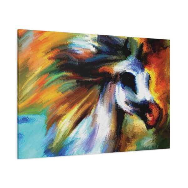 91638-120.jpg Horse in Abstract Digital Art Standard Canvas
