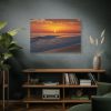 91638-1217.jpg Sunrise, Ocean and Wave Standard Canvas