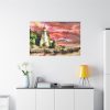 Lighthouse Art by Santiago Lopez Ballesteros Standard Canvas