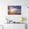 91638-1240.jpg Sunset and Ocean in California Standard Canvas